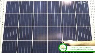 Panel Solar 320W Amerisolar [upl. by Eedia]