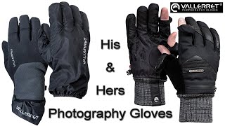 Photography Gloves 2022  Vallerret Markhof V3 amp Milford waterproof winter wet weather [upl. by Ainek137]