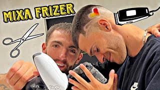 Radim BUZZ CUT  Mixa Frizer otkriva sve frizerske tajne [upl. by Atener123]