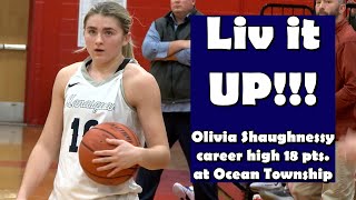 Manasquan 56 Ocean Township 43  HS Girls Basketball  Olivia Shaughnessey 18 points [upl. by Volnay670]