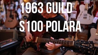 1963 Guild S100 Polara  Phils Vintage Guitars [upl. by Oirasan826]