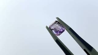 Goethite in Amethyst Faceted  b08 [upl. by Airegin]