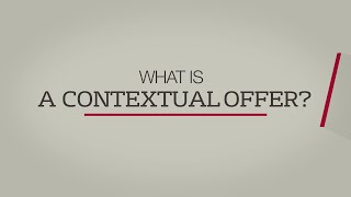 What is a contextual offer at the University of Bristol [upl. by Ettereve956]