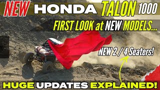 New 2023 Honda Talon 1000 Models Released  SNEAK PEEK into MORE Sport UTV Models [upl. by Ehtiaf]