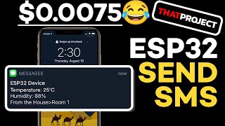 Send an SMS from ESP32 ft Twilio [upl. by Mariette778]