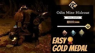 Odin Mine Hideout WOLF Mastery Challenge Gold Medal Guide [upl. by Akitahs668]