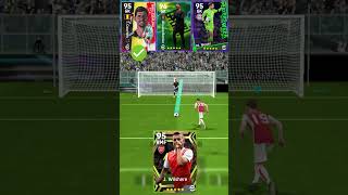 Jack Wilshere Vs World Best Goalkeepers Penalty Kick Challenge ✅ efootball2024 youtubeshorts [upl. by Idnyl892]