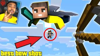 Most Epic BOW SHOTS in Minecraft 🔴 techno gamerz bbs Mythpat live Insaan fleet smartypie [upl. by Eleinad]