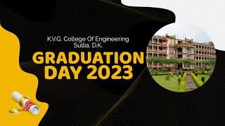 KVG COLLEGE OF ENGINEERING  GRADUATION DAY 2023  LIVE [upl. by Rebmyk]