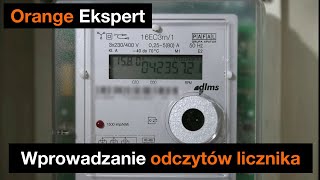 💡 ORANGE EKSPERT  👉Jak wprowadzać odczyty własne licznika energii elektrycznej 🔢⚡ w Orange Energia [upl. by Xet]