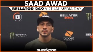 Saad Awad  Bellator 249 Virtual Media Day interview [upl. by Luana]