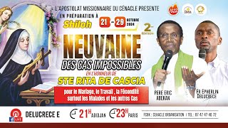 NEUVAINE DES CAS IMPOSSIBLES EN LHONNEUR DE STE RITA DE CASCIA Edition 2 [upl. by Felice]