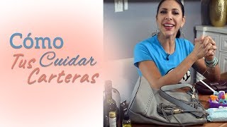 COMO CUIDAR Y LIMPIAR TUS CARTERAS O BOLSAS [upl. by Latsyrcal]