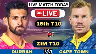 🔴ZIM T10 Live  Bangla Tigers Joburg vs Bulawayo Brave Jaguars Live Cricket Score amp Commentary [upl. by Westbrooke]