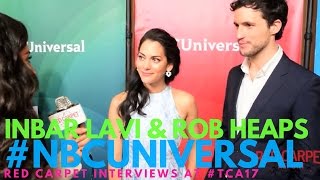 Inbar Lavi amp Rob Heaps Imposters interviewed at NBCUniversal’s Winter 2017 Press TCA Tour [upl. by Tutankhamen337]