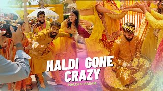 Haldi Gone Crazy 😱 [upl. by Ralat]