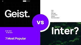 The 7 Most Popular Fonts for UIUX in 2024 [upl. by Talich]