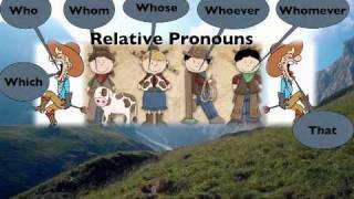 Relative Pronouns Song [upl. by Gnivri]