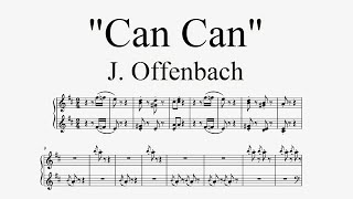 quotCan Canquot  J Offenbach piano sheet music by Tatiana Hyusein [upl. by Charyl]