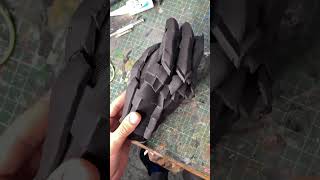 Armadura berserk luvas part 2 diy berserk guts [upl. by Brose]