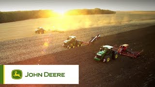 John Deere  tracteur série 9R 9RT 9RX [upl. by Cirtap]