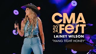 Lainey Wilson – “Hang Tight Honey”  CMA Fest 2024 [upl. by Franciscka]