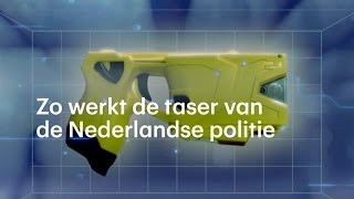 Zo werkt de taser van de Nederlandse politie  RTL NIEUWS [upl. by Aydin]