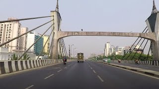 Driving on Sion–Panvel Expressway  Maharashtra India [upl. by Eerazed820]