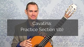 Play Stanley Myers  Cavatina Practice Section 1b [upl. by Brendon]