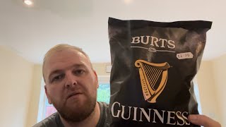 Burts Guinness Flavour Crisps  Review [upl. by Onileba]