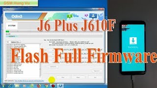 Flash Full Firmware J610F  Samsung J6 Plus by Odin 3131 [upl. by Nrublim873]