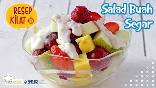 Resep Membuat Salad Buah Segar untuk Perayaan Natal [upl. by Akinert143]