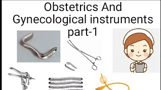 Obstetrics And Gynecological instruments part1 paramedical nursingstudent [upl. by Kalil]