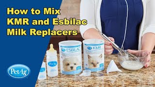 KMR and Esbilac Milk Replacers  Mixing Instructions [upl. by Leaw784]