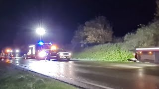 🚨🚒 Schwerer Verkehrsunfall auf B 34 bei Bad SäckingenWallbach  Livebericht 15112022 [upl. by Wivinia]