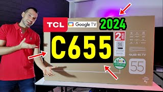 TCL C655 QLED Classic Advanced Pro Dolby Vision Unboxing y Review completa  HDMI 21  120Hz [upl. by Aiehtela725]