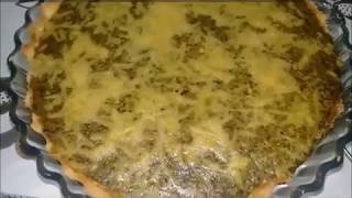 quiche aux épinards كيش بالسبانيخ [upl. by Aljan]