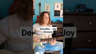 Decades  Joy Division guitar cover [upl. by Entroc]