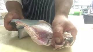 How to clean a Dover Sole [upl. by Onailil]