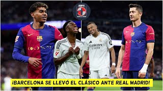 BARCELONA ARRASÓ en EL CLÁSICO con GOLEADA al REAL MADRID y se AFIANZA como LÍDER  Fuera de Juego [upl. by Lillian]