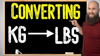 How To Convert Kilograms To Pounds  Kg To Lbs [upl. by Labina]