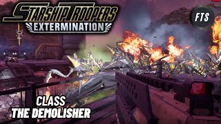 Starship Troopers Extermination  Advance and Secure  Demolisher  Hard  No Commentary  210 [upl. by Mall]