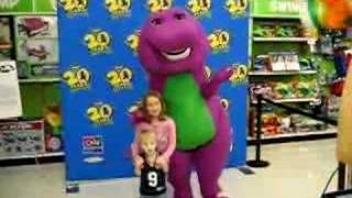 Kids visit Barney [upl. by Felicdad]