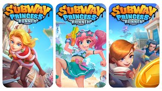 Subway Princess Runner Water World vs Music Season vs Delightful Christmas [upl. by Ileak]