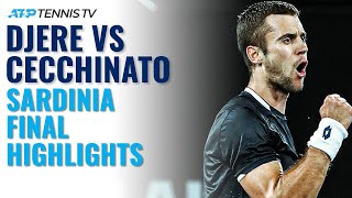 Laslo Djere vs Marco Cecchinato  Sardinia Open 2020 Final Highlights [upl. by Ailime]