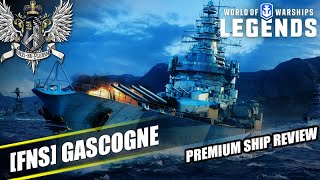 Gascogne Full Review and Guide to Gameplay World of Warships [upl. by Robson]