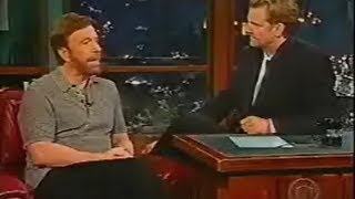 Chuck Norris  The Late Late Show with Craig Kilborn  2002 [upl. by Pedaias]