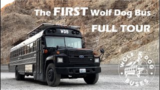 Off Grid School Bus Conversion  FULL TOUR  The Voyager [upl. by Gamaliel460]