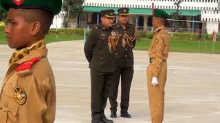 Novices Parade 2019 Barishal Cadet College Part 1 of 5 Turnout check and Arrival of Principal [upl. by Griffy]