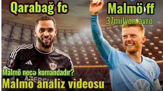 Qarabağ  Malmö Rəqib analizi [upl. by Bernt99]